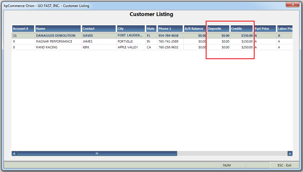 H-F3 View customers with deposits or credits screen.PNG